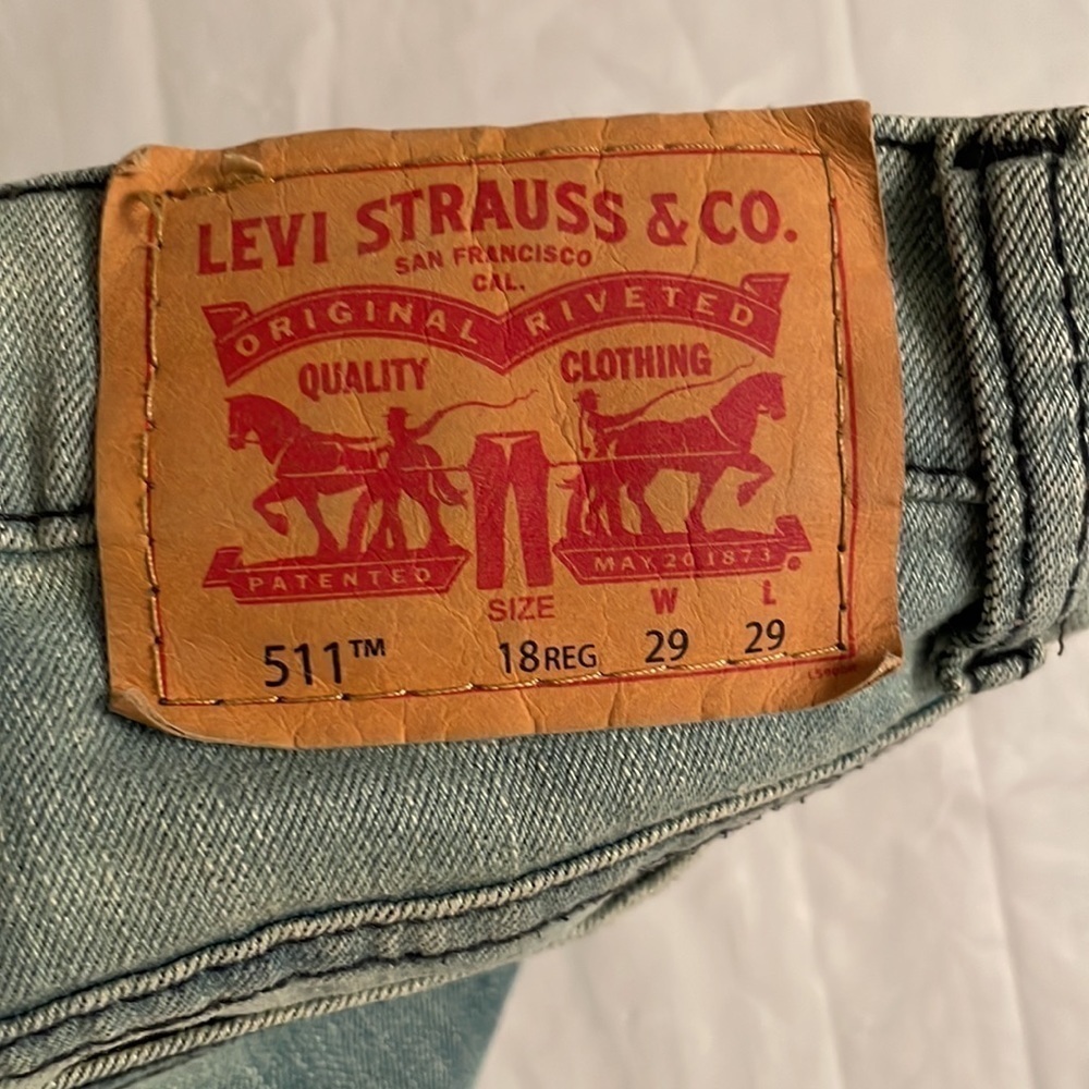 ✨HOST PICK✨👖 Women's Levi's Light  Tie-Dye Denim Jeans - Size 26W 26L 👖 - Picture 9 of 13